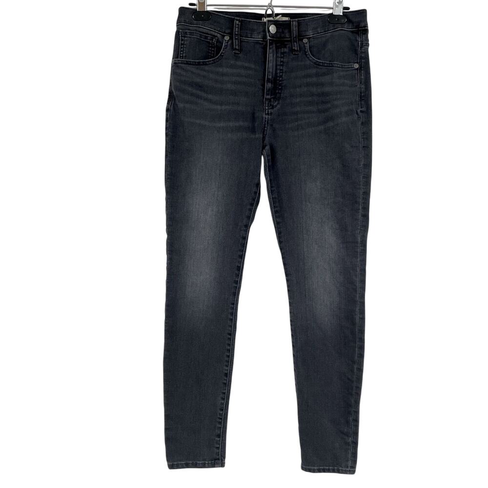 Madewell Grey 9in High Rise Skinny Jeans Womens 29 Classic Fall Denim Casual